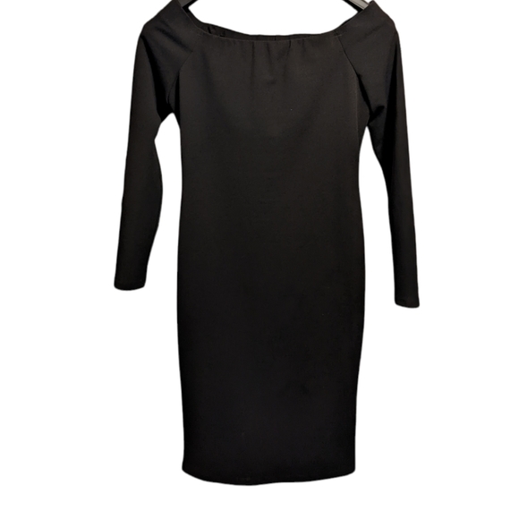 Eliza J Black Off The Shoulder Dress - Picture 6 of 6